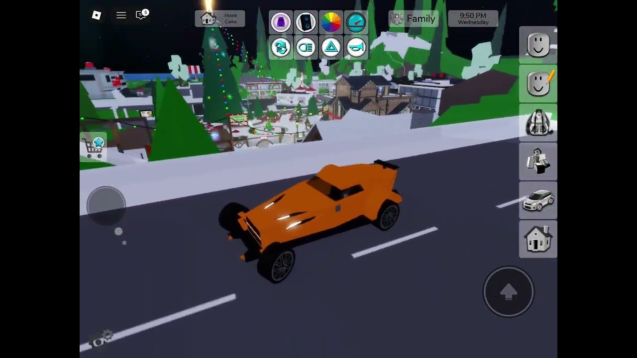 Driving around in Brookhaven 