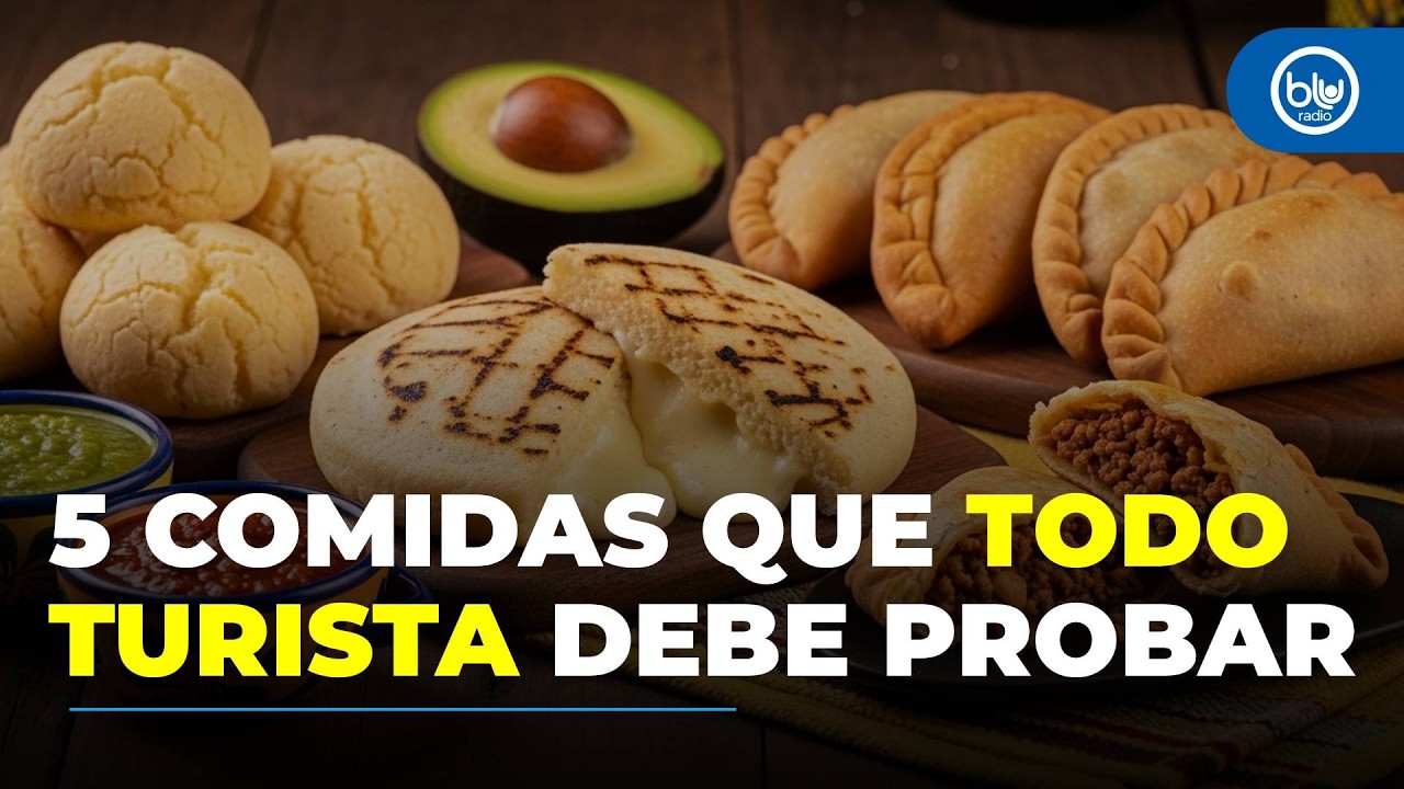 ¿Qué comidas ofrecen los colombianos a los extranjeros cuando llegan al país?