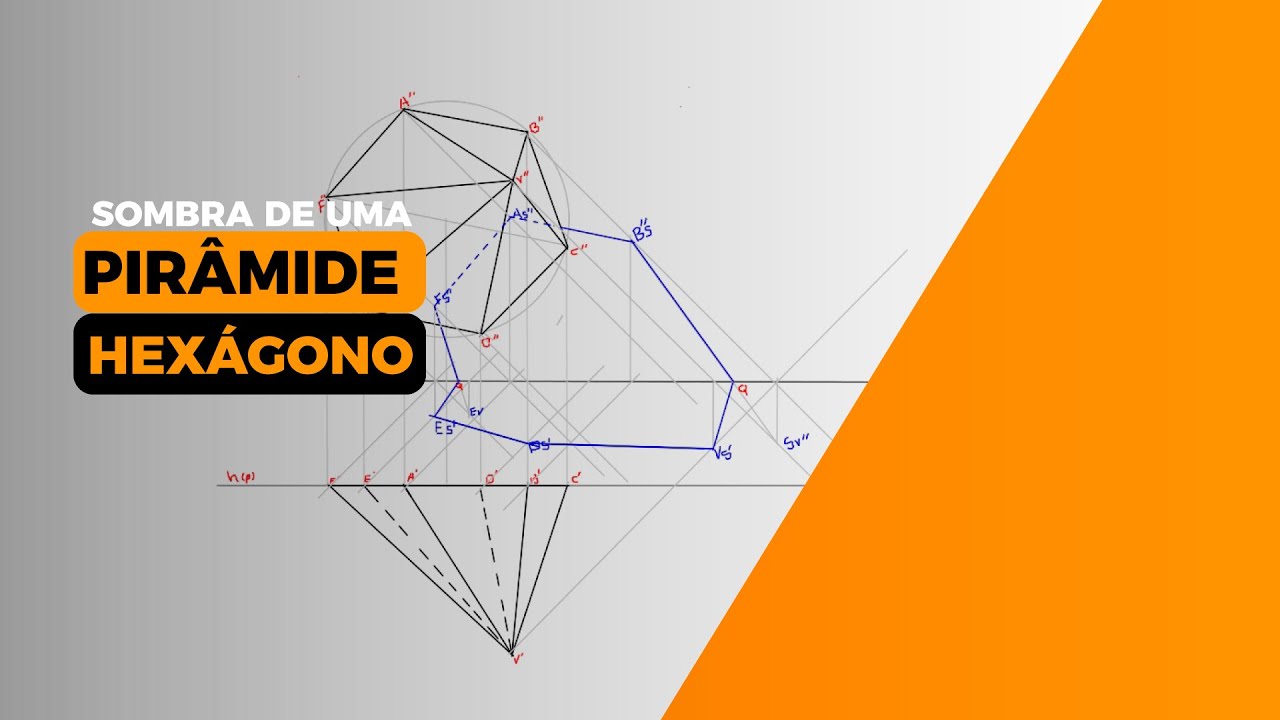 #1 SOMBRA DE UMA PIRAMIDE HEXAGONAL