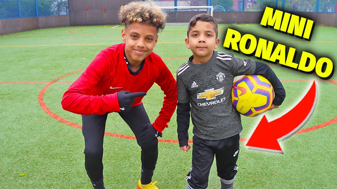 MINI KID RONALDO!! | AMAZING Football Competition!!