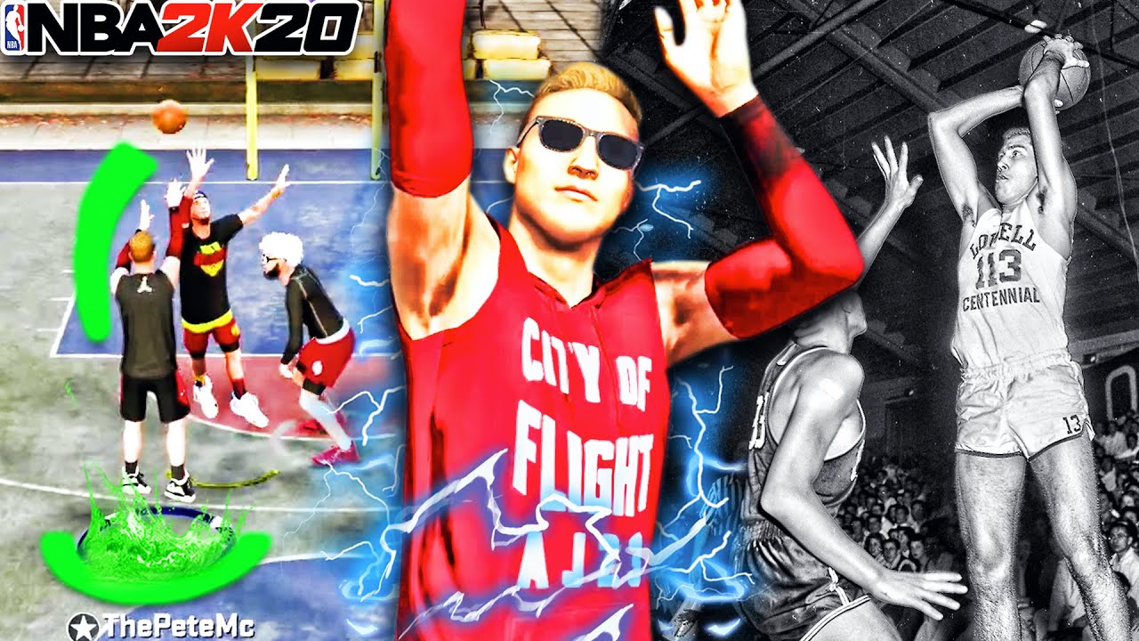 DOES A JUMPSHOT FROM 100 YEARS AGO STILL WORK IN NBA 2K20!? Oldest Ever Jumpshot At The Park!
