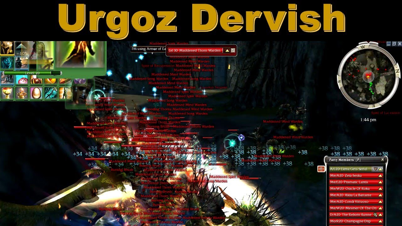 Guild Wars Urgoz Dervish [2024 Guide]