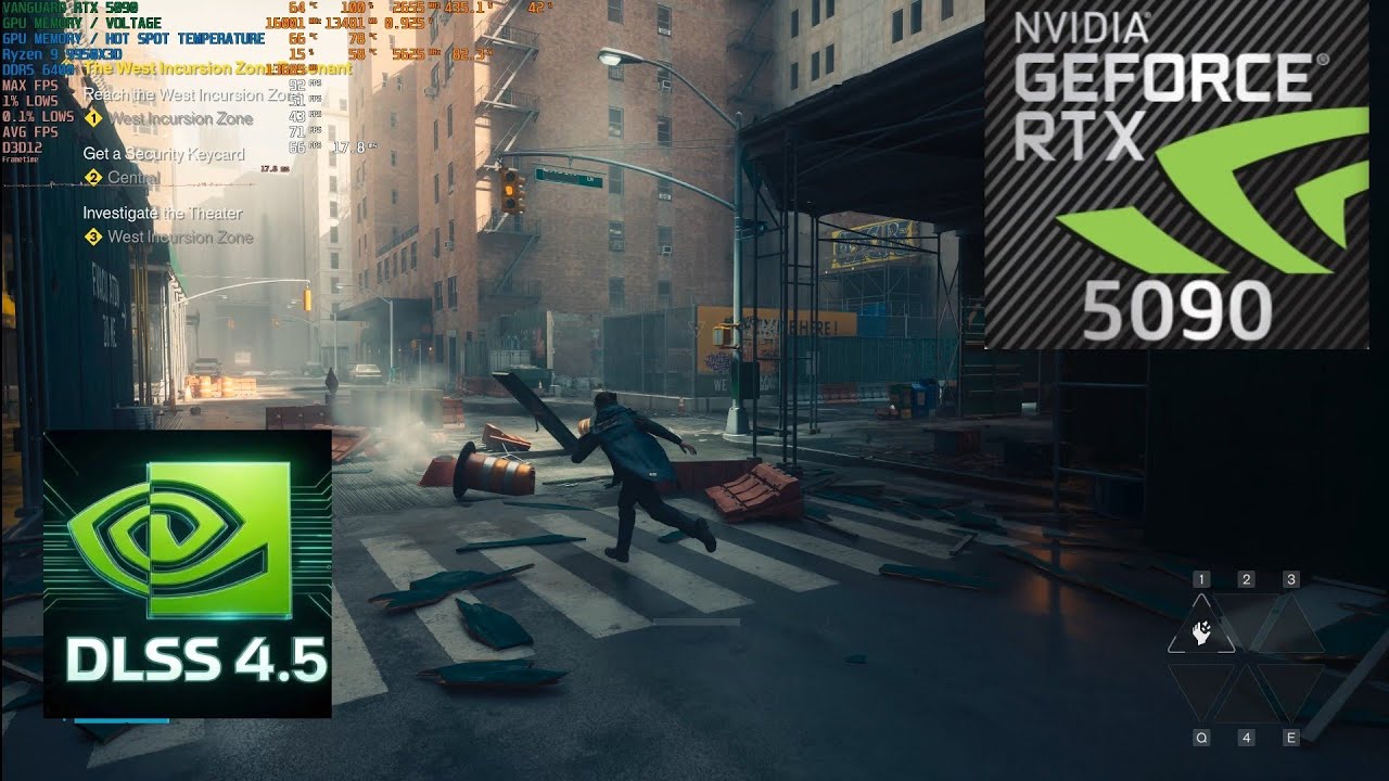 Control Resonant 4K DLSS 4.5 Vanguard RTX 5090 AMD Ryzen 9 9950X3D Прохождение сюжета, часть 2