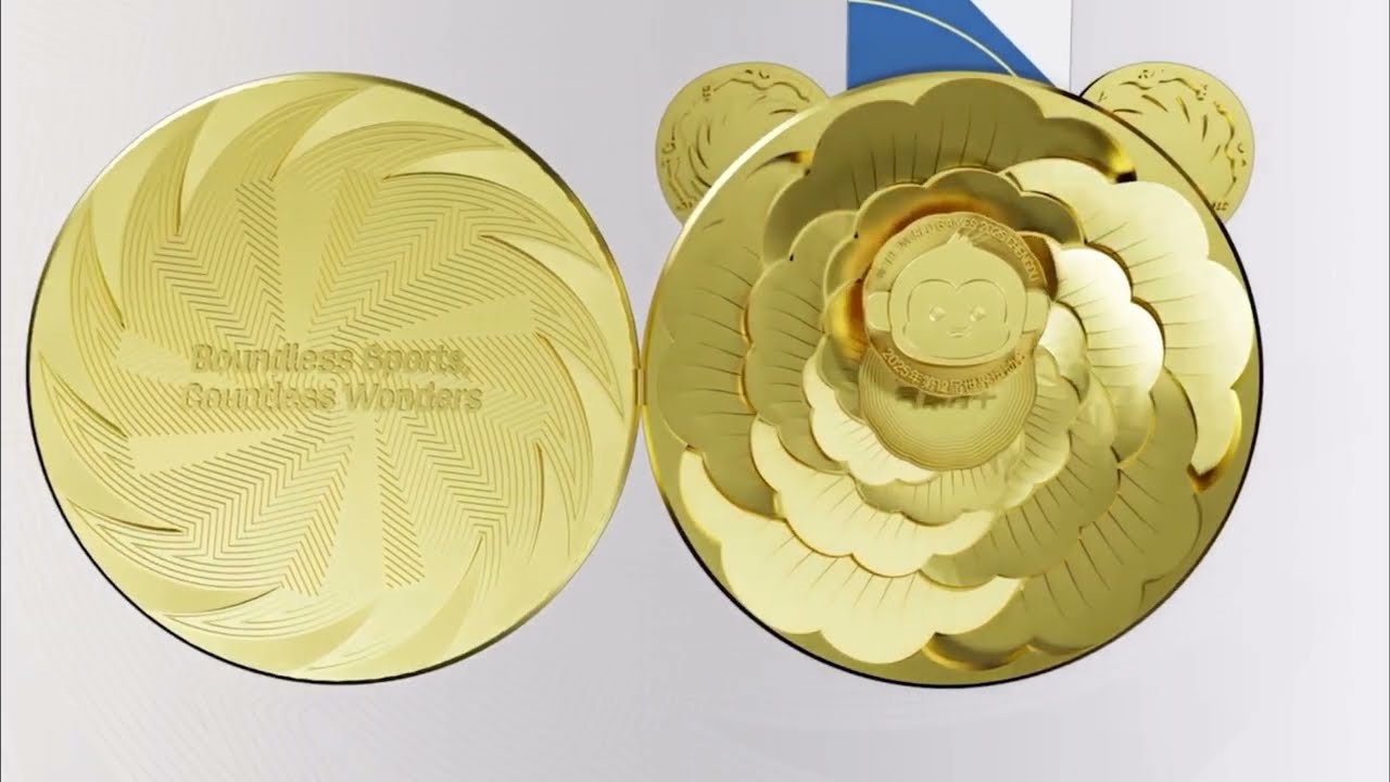 🤩The Stunning Medal Design for The World Games 2025 – 