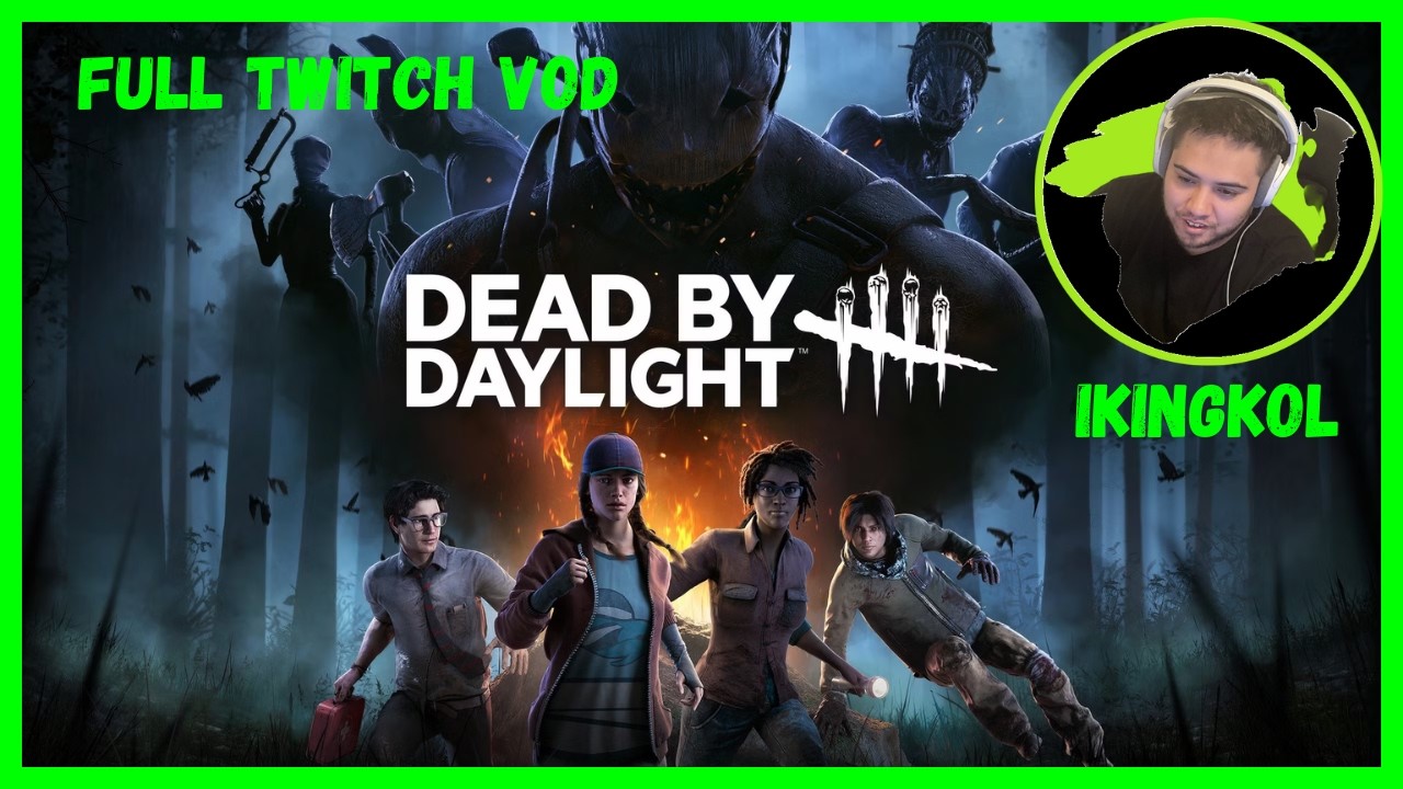 Twitch Livestream | Dead By Daylight Full Stream 2v8 (PT38)