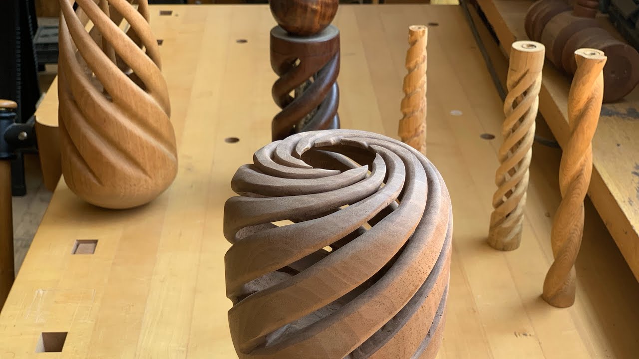 Hollow Vessel Barley Twist: Fast Version