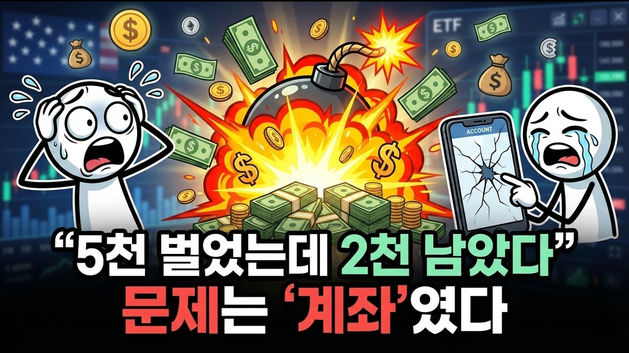 나스닥 ETF 수익, 왜 절반이 사라질까? “계좌 하나”로 갈린다