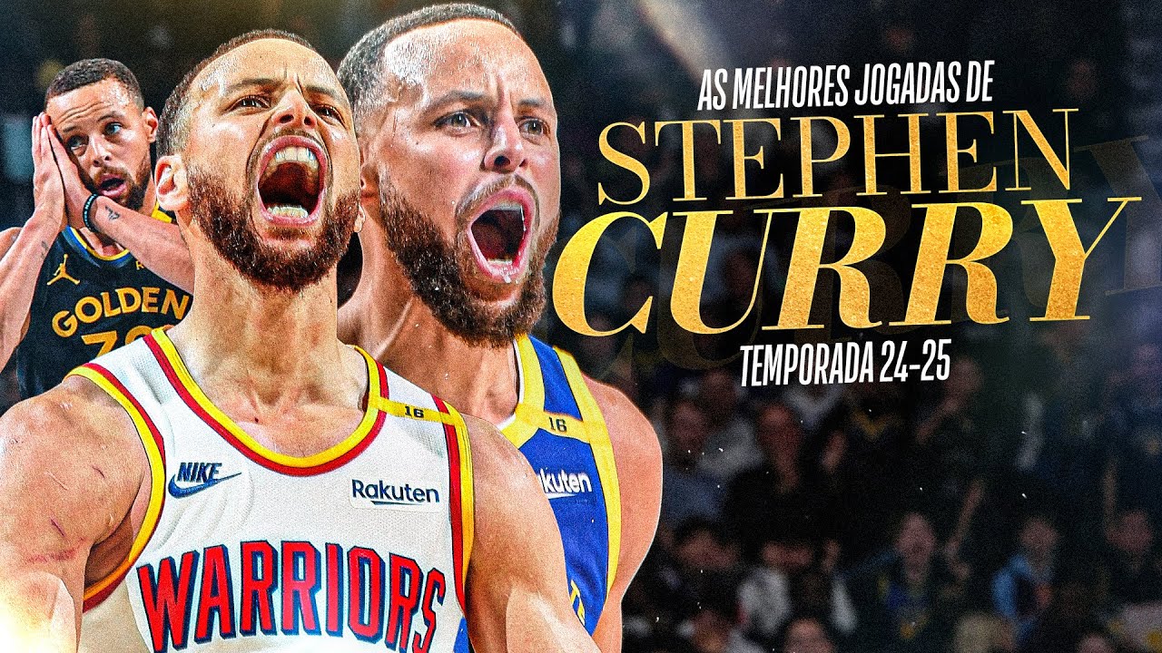 AS MELHORES JOGADAS DE STEPHEN CURRY NA TEMPORADA REGULAR 2024/25!
