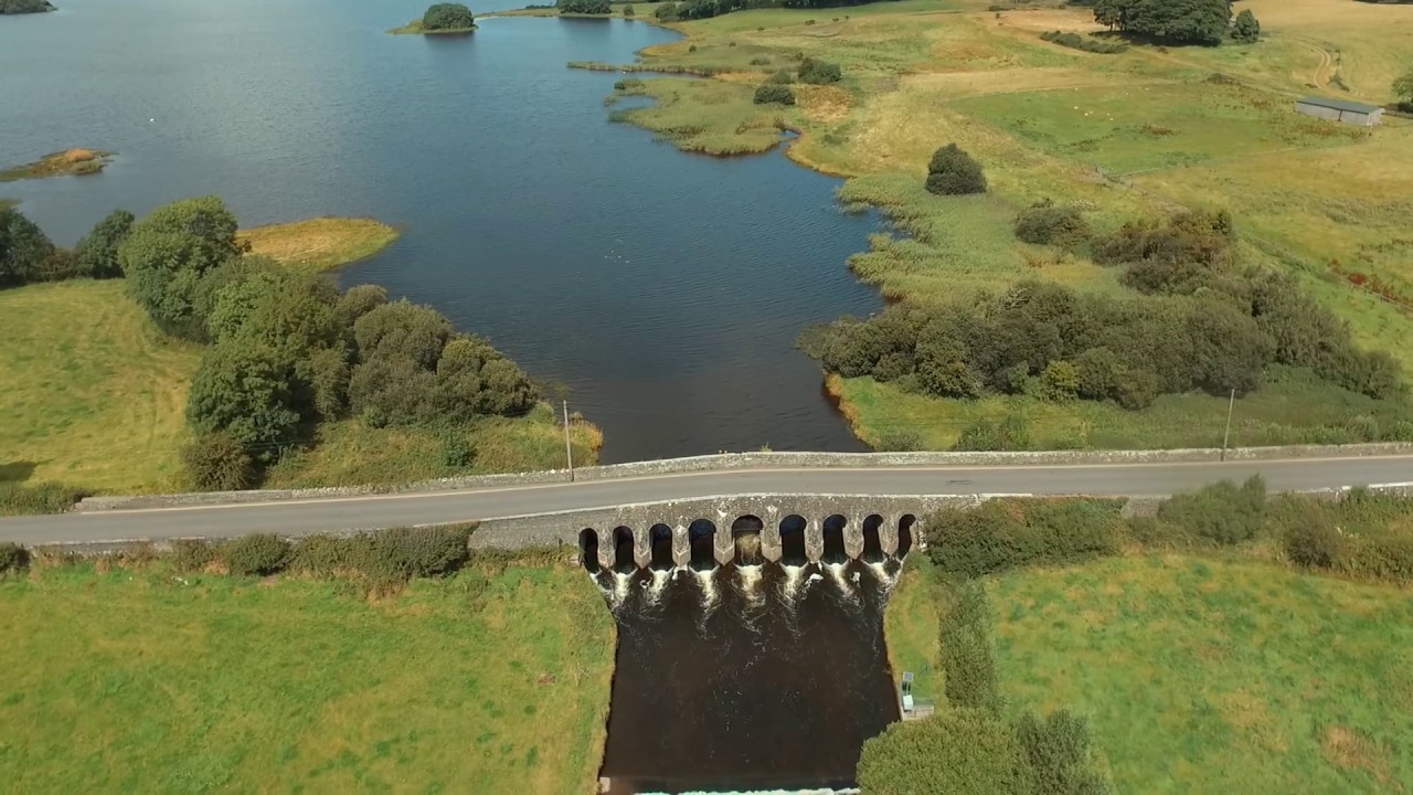 Drone footage Virginia Ireland