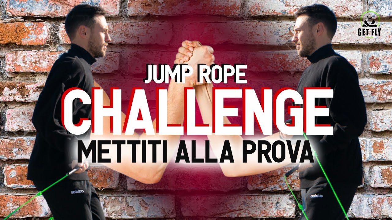 Side Swing Climax 🔥 Jump Rope Challenge | Mettiti alla prova 🤝 #GetFlyChallenge