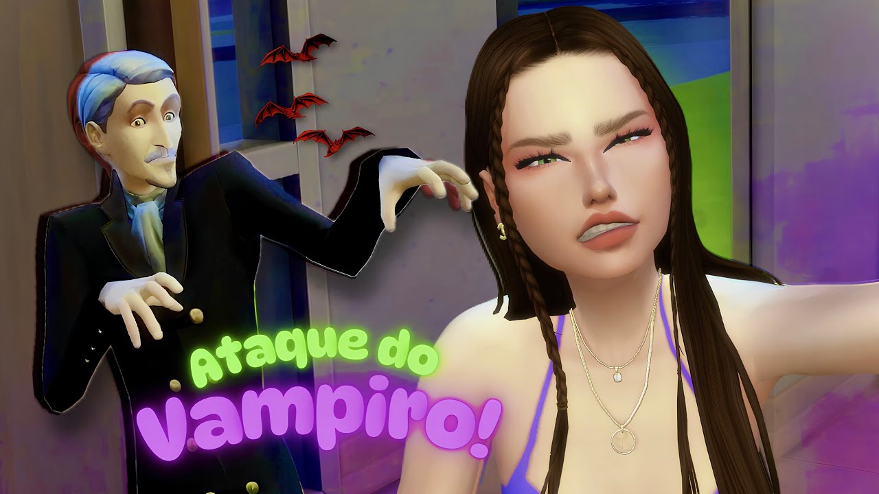A JADE CAIU NAS GARRAS DE UM VAMPIRO... - The Sims 4 [EP 2]