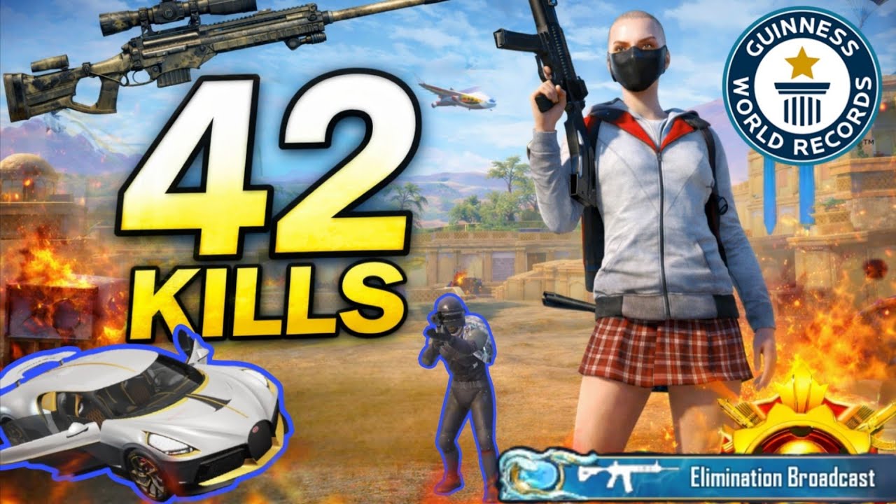 42 Kills Solo vs Squad 🔥 Clutch Endgame | PUBG Mobile”