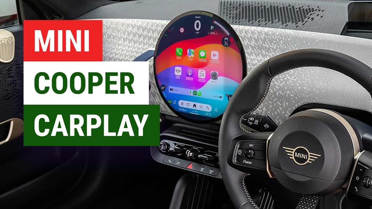 APPLE CARPLAY на Mini Cooper SE Sport 2024 — это НОВЫЙ РЕШЕНИЕ!