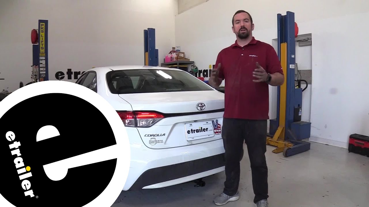 etrailer | How to Install: Curt Trailer Hitch Receiver on your 2020 Toyota Corolla