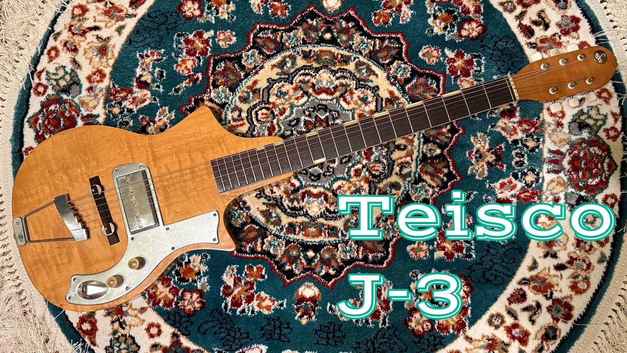 Teisco J-3 1959? テスコ 初期 ビザールギター