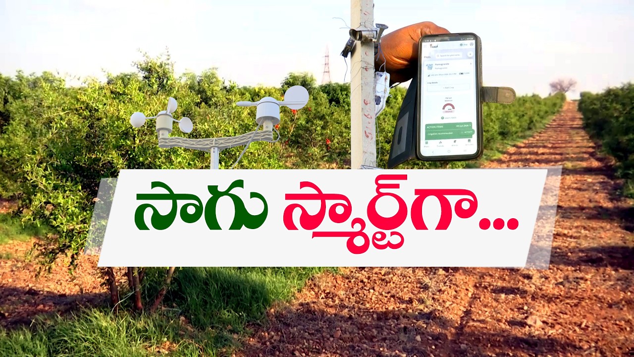 Smart Farming with AI | Anantapur Farmer Uses IoT to Minimize Crop Losses