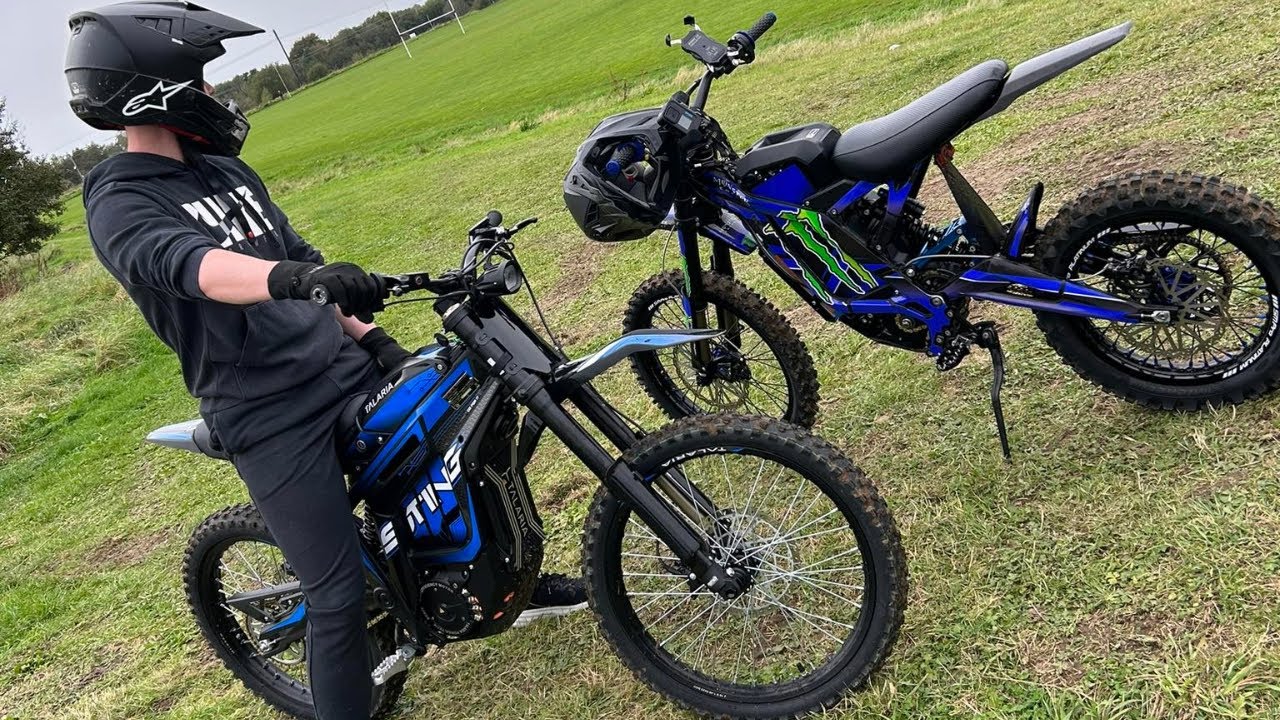 Off-road Sur Ron riding with my BROTHER