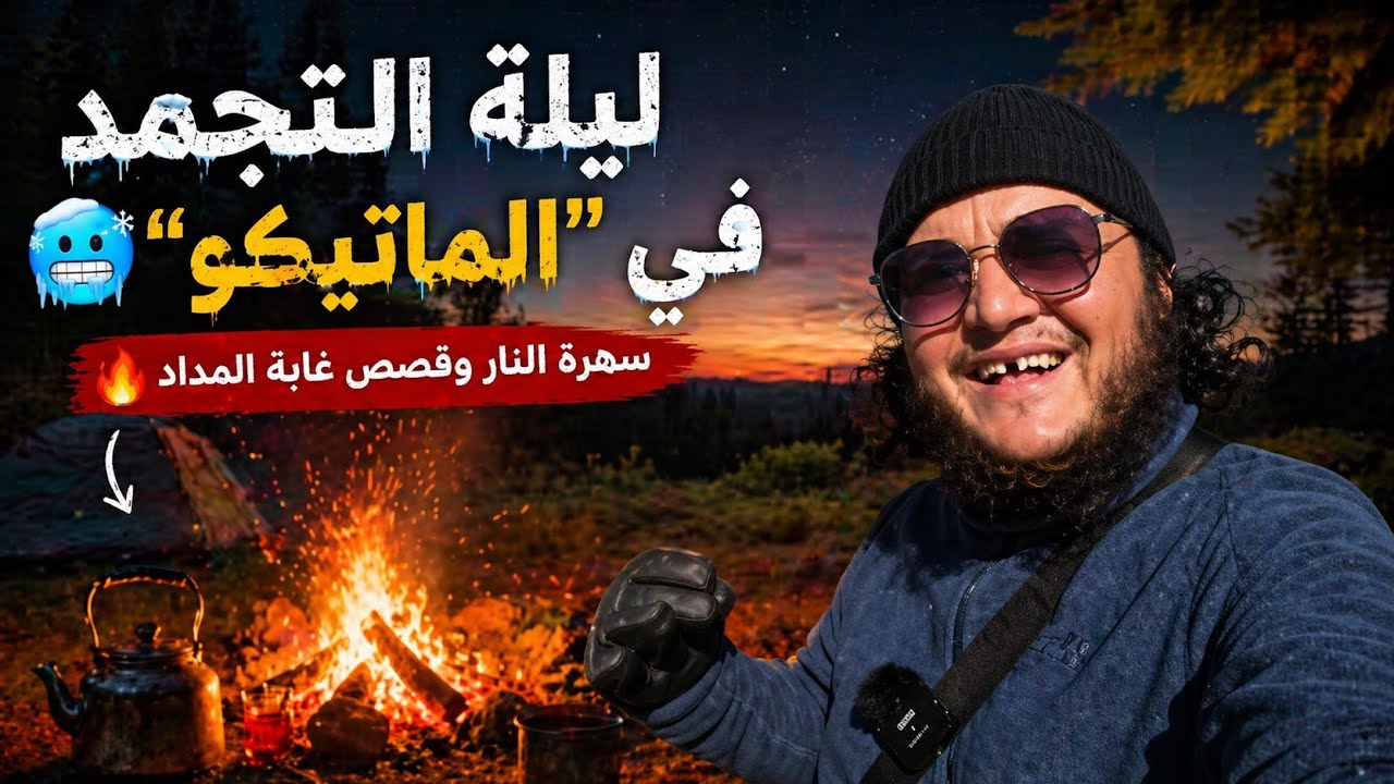 (29) توقف اضطراري وسهرة النار! 🔥 | طبخ وقصص سمير في تيسمسيلت (قبل غابة المداد).