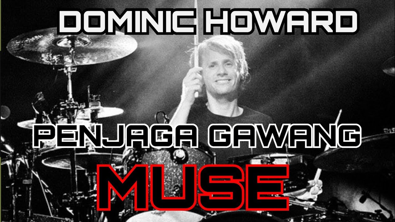 DOMINIC HOWARD - MUSE - DRUMMER PENGGEMAR JIMMY HENDRIX