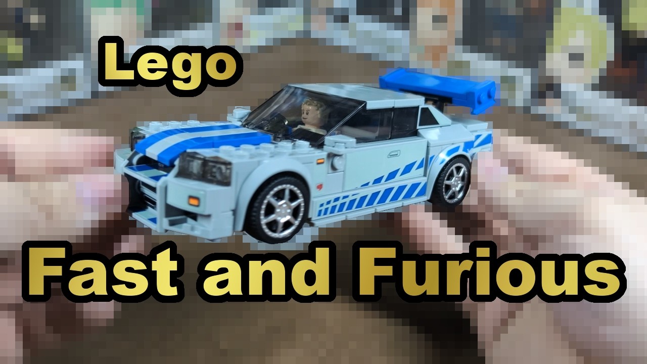Lets build A Lego Speed Champions fast and Furious Nissan  | Full Build | 319 Pieces