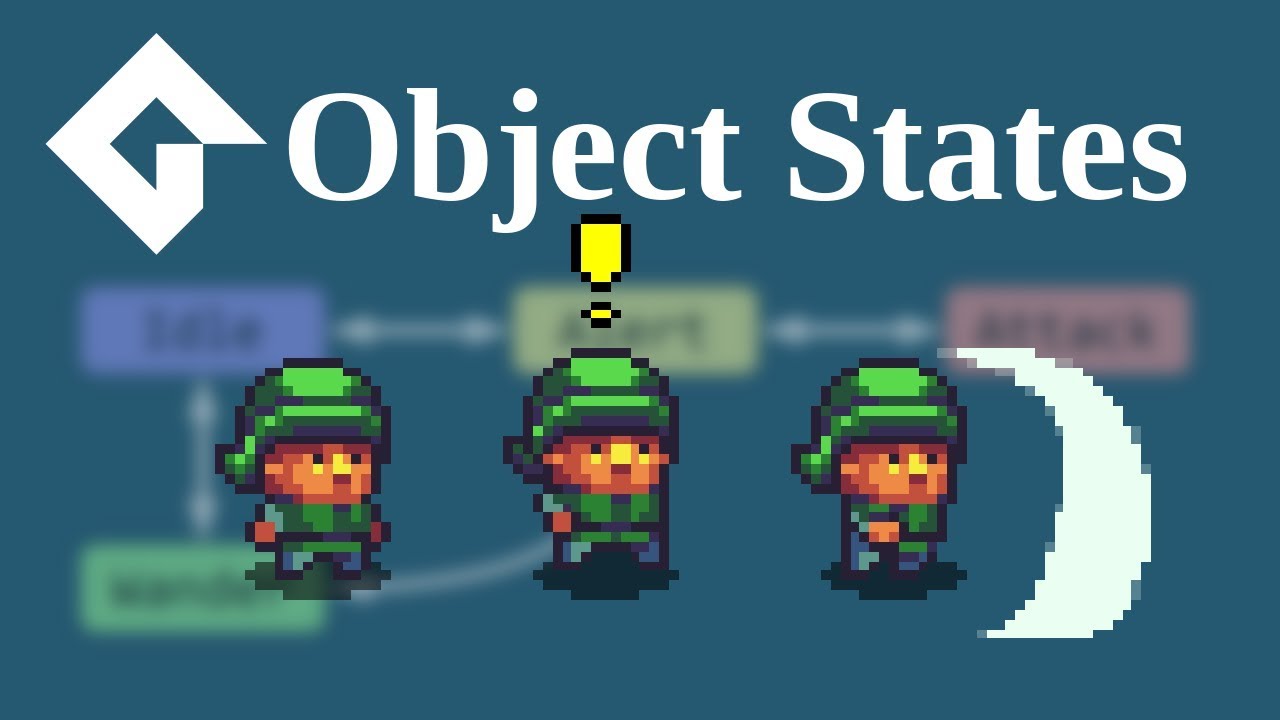 Состояния объектов | Game Maker Studio 2