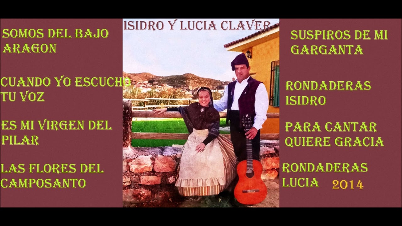 ISIDRO Y LUCIA CLAVER  2014