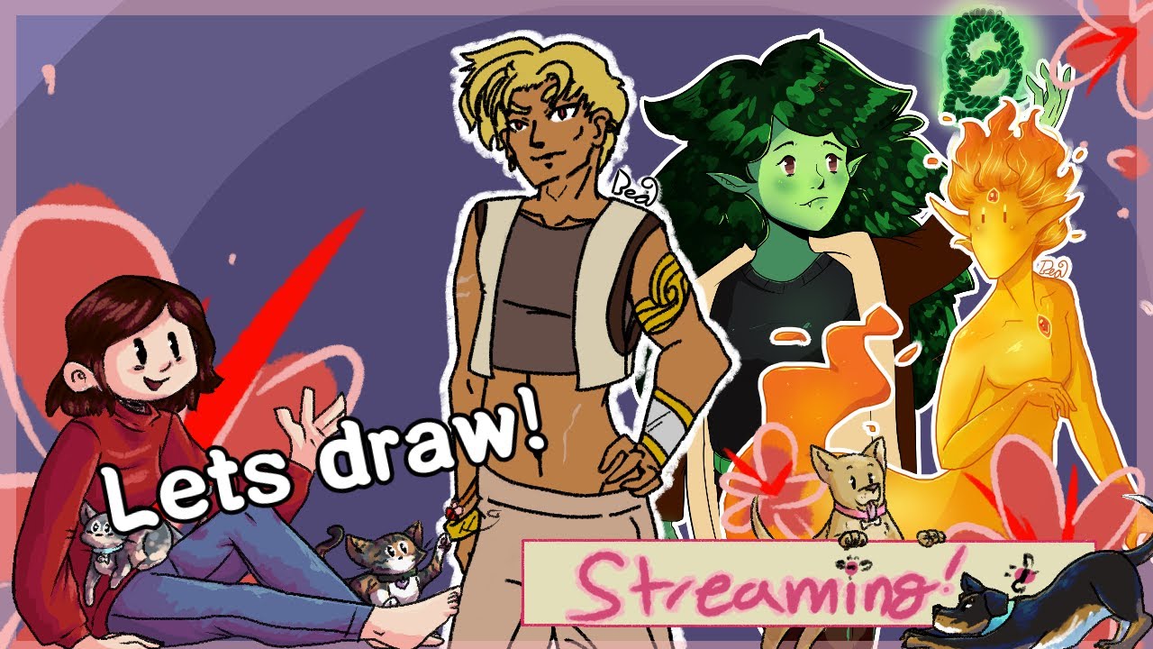 Arts and Chats! 🎨 Drawing Old and Newer Ocs!