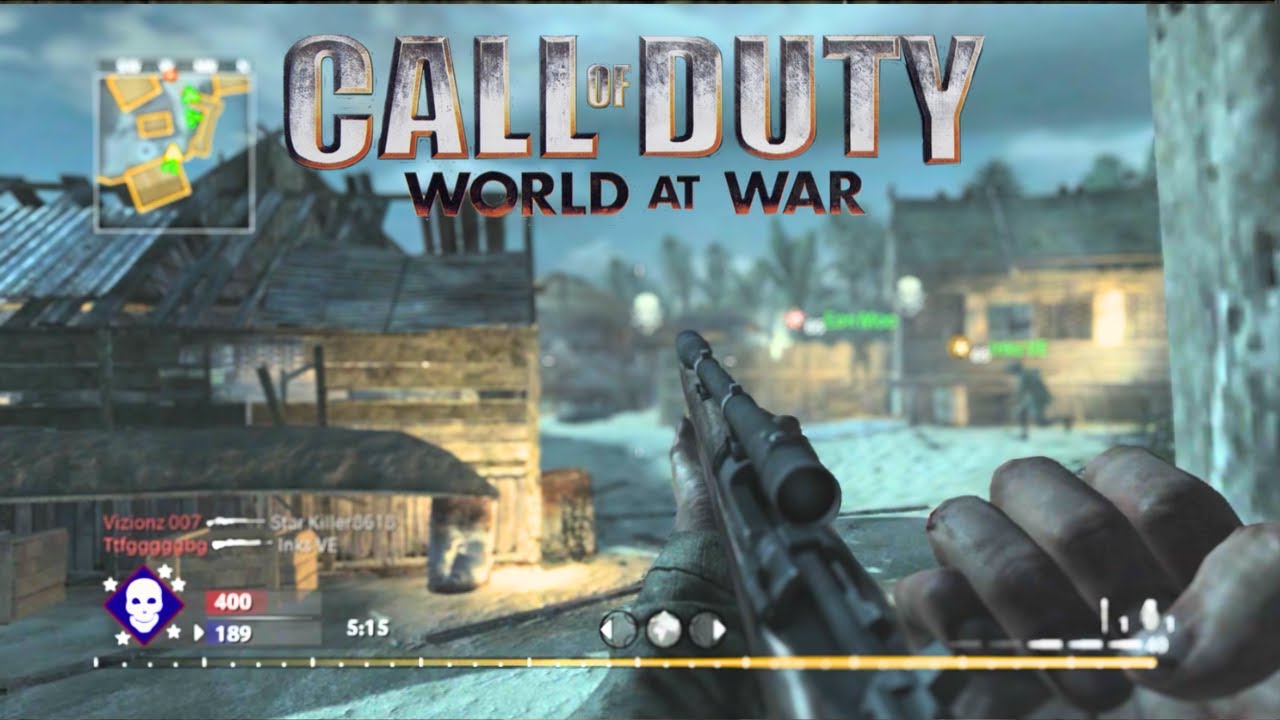 Call of Duty World at War: 25 Minutes of Multiplayer Gameplay