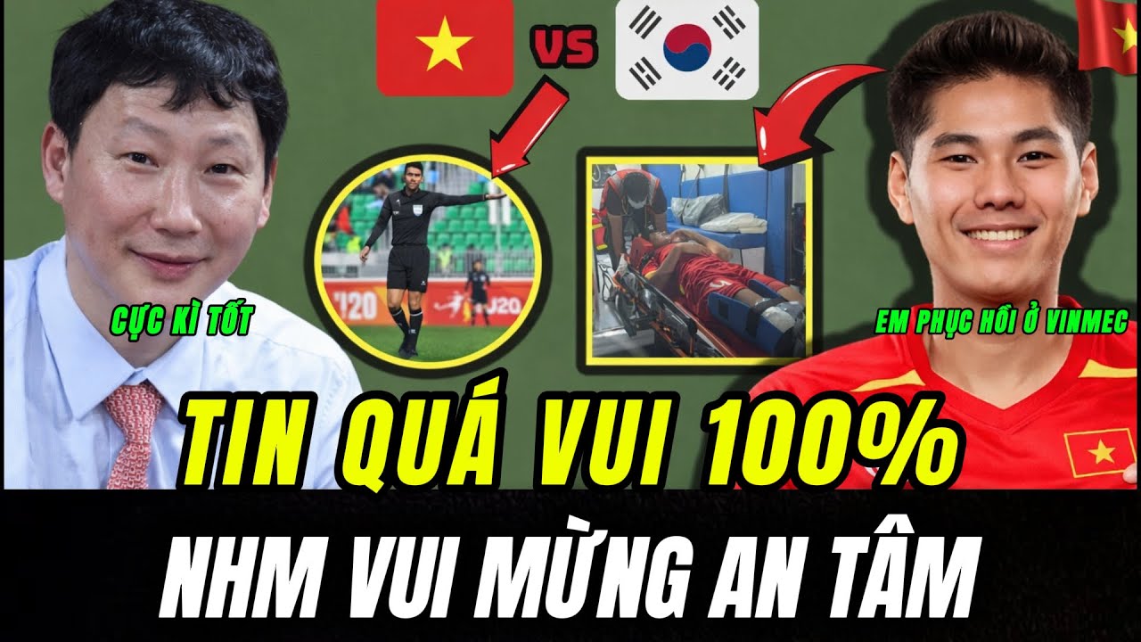 Sáng 23/1: U23 VN Nhận Tin Vui Vỡ Òa Trước Đấu U23 Hàn Quốc, HLV Kim Sang Sik Vững Vàng An Tâm!