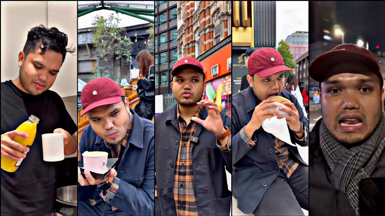 Khairulaming || Penat Berjalan Di Kota London || Borough Market || British Museum || Primark & M&S
