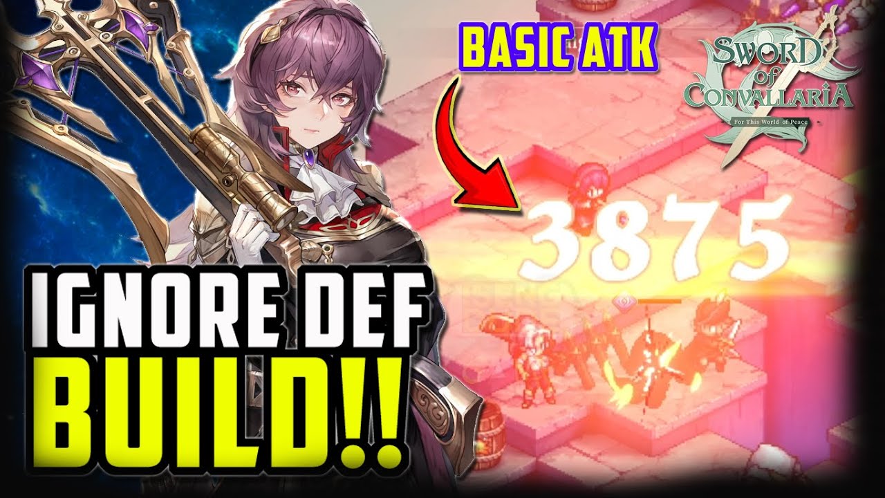 [NEW CODE] IGNORE DEFENSE Nungal BUILD Guide - Sword of Convallaria