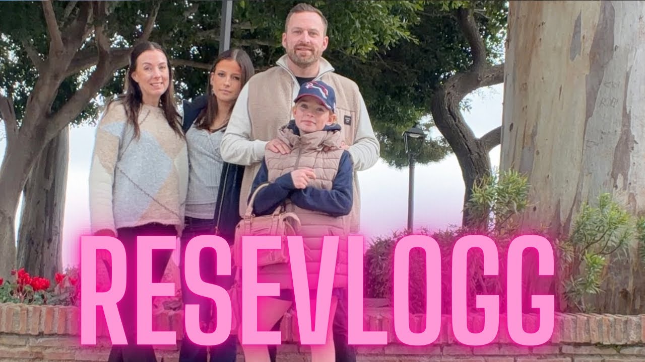 Vi drar till Spanien & Hailey fastnar i tullen 😂 - vlogg 