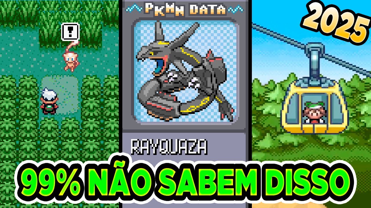 A Maioria dos Jogadores de Pokémon Emerald Não Sabem Disso - 50 Curiosidade de Pokémon Emerald PART2