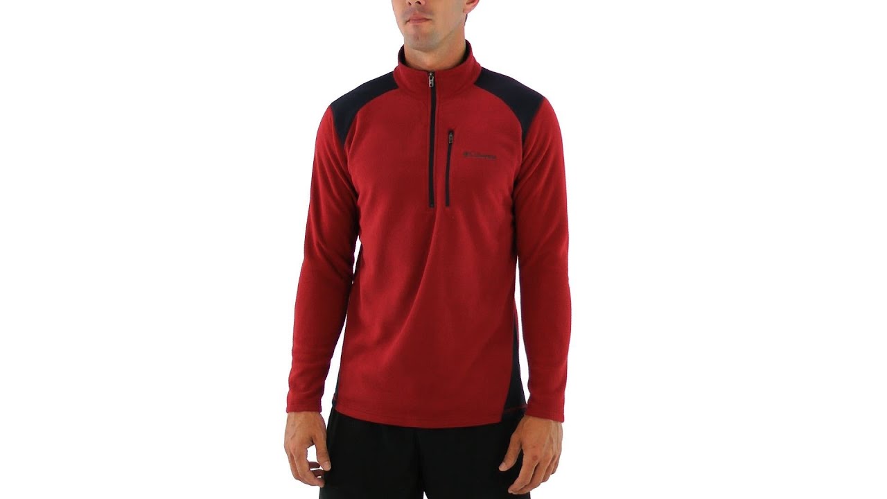 Columbia Men's Elevator Shaft Hybrid Running Half Zip | SwimOutlet.com