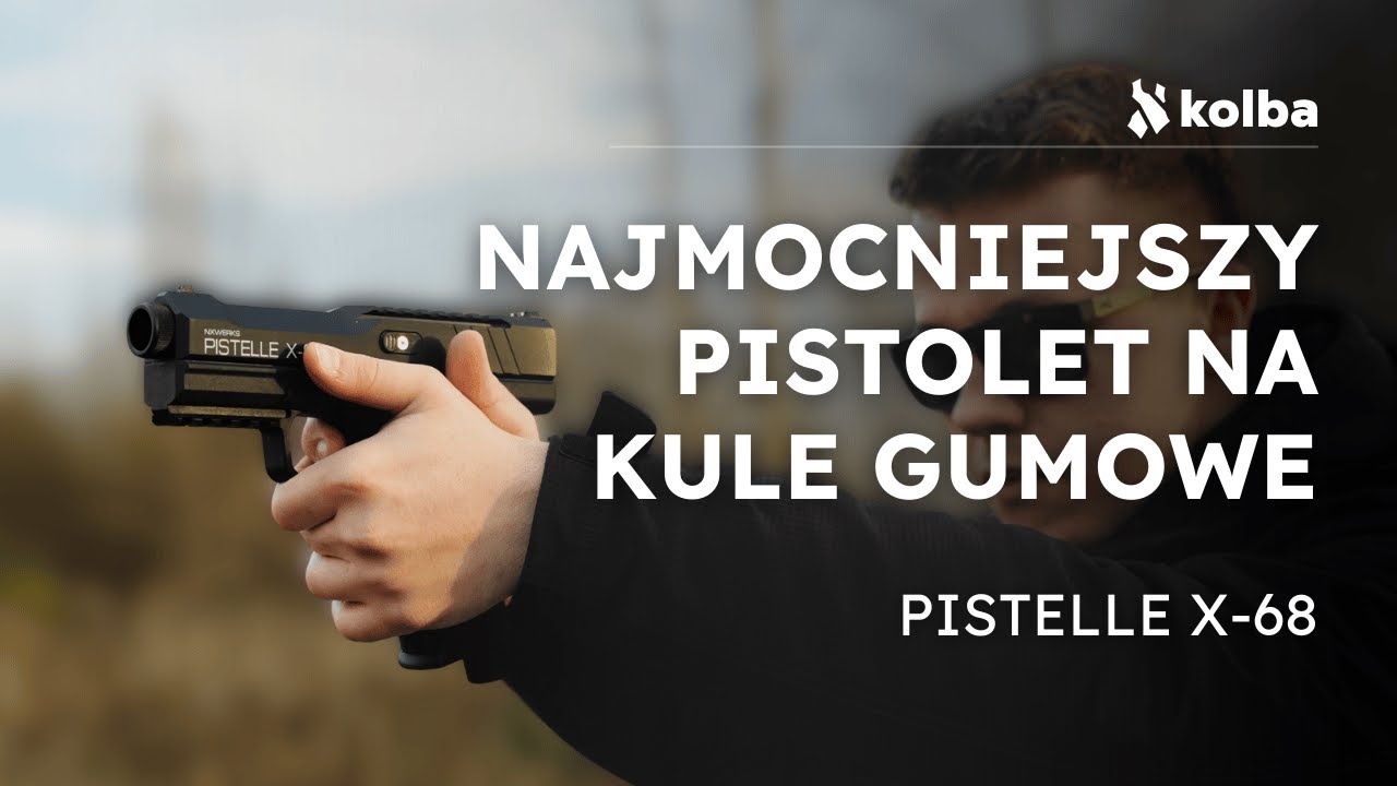 Najmocniejszy pistolet na kule gumowe?! Pistelle X-68