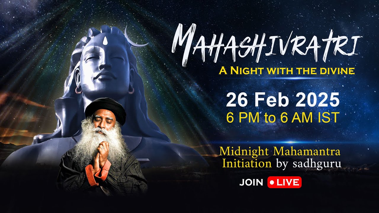 LIVE | Mahashivratri 2025 With Sadhguru | Celebrate Mahashivratri | Sadhguru | News9