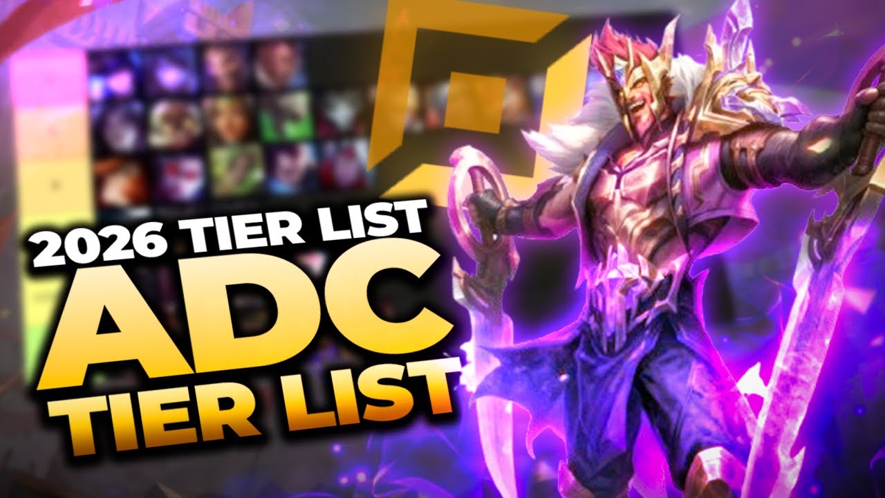 Best ADC Champions in 2026   NEW TIERLIST