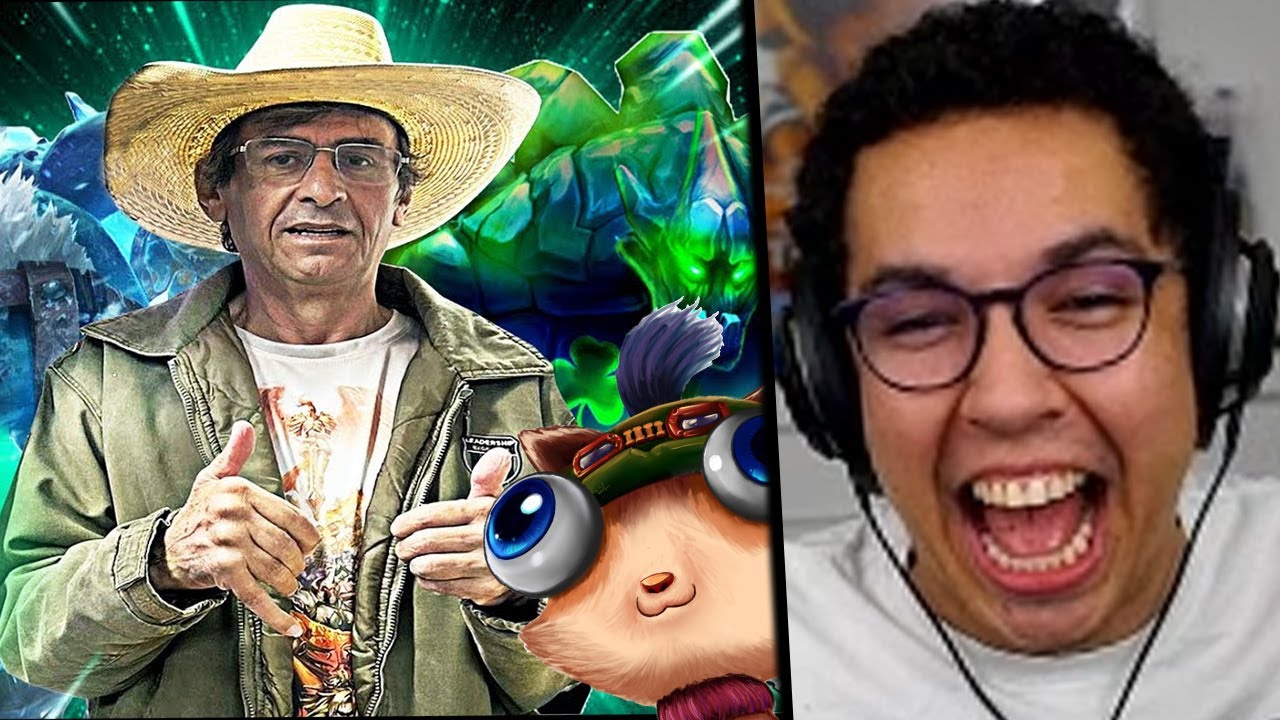 YETZ REACT COMO O V&Ocirc; CORVO REALMENTE JOGA LEAGUE OF LEGENDS