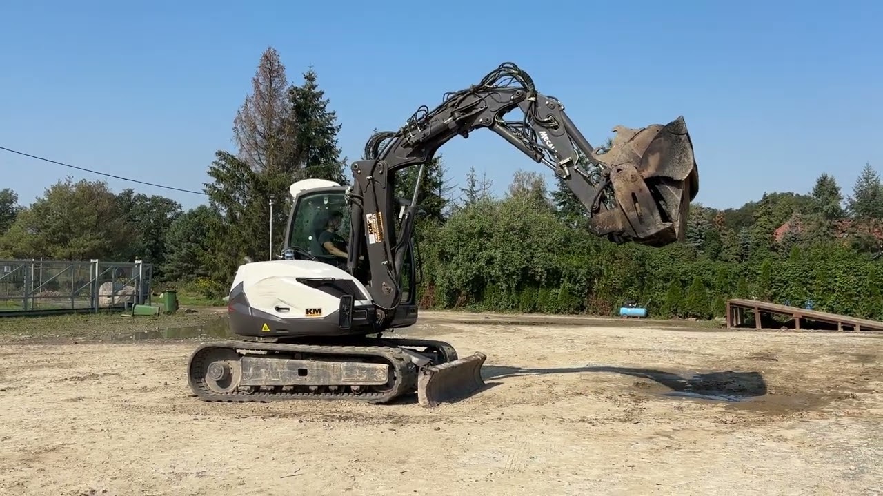 MECALAC 8 MCR MINI-KOPARKA 2019R. KM MASZYNY BUDOWLANE WWW.KMRENT.PL 56-300 MILICZ