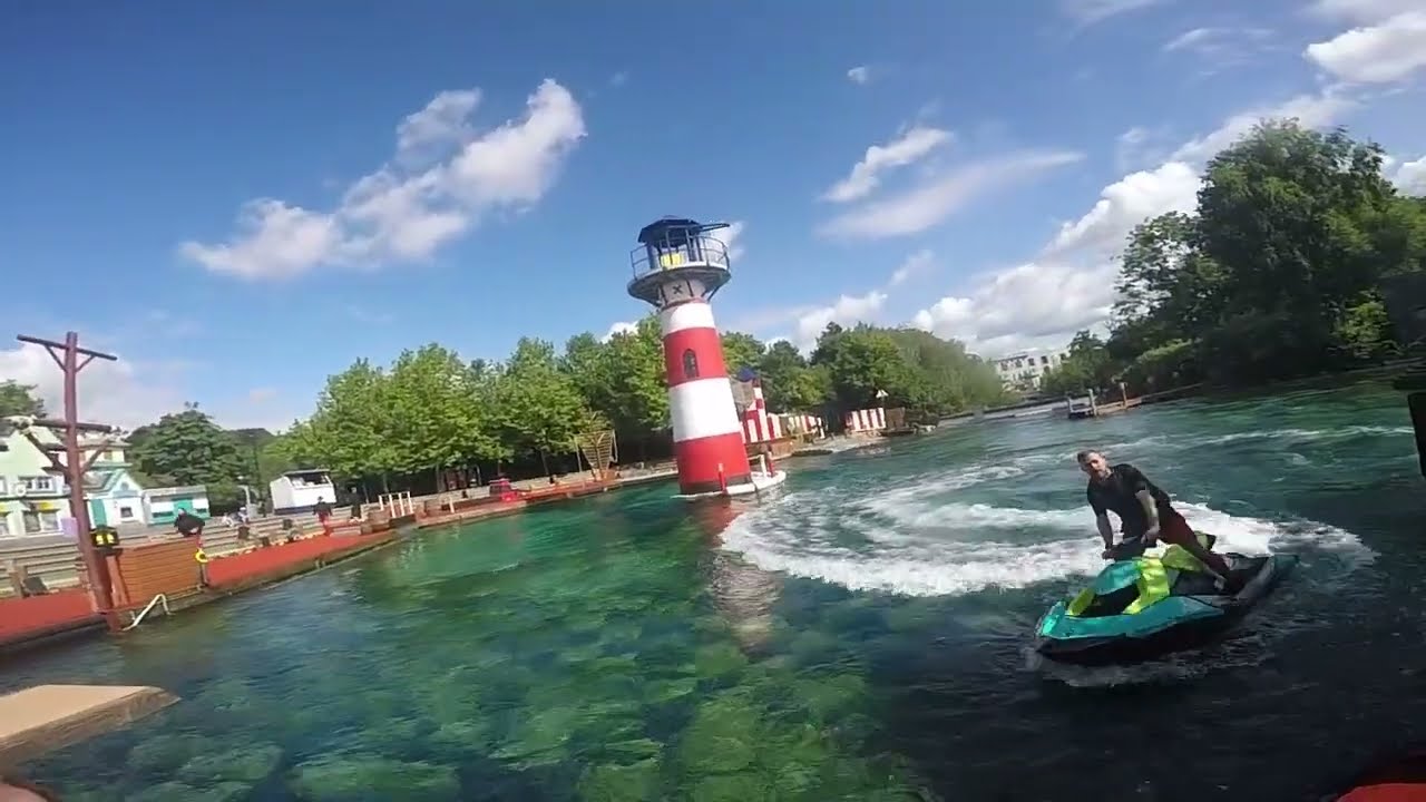 LEGOLAND Windsor Pirate Show warm up & Tower jumps POV #show #legolandwindsor #performer #pov