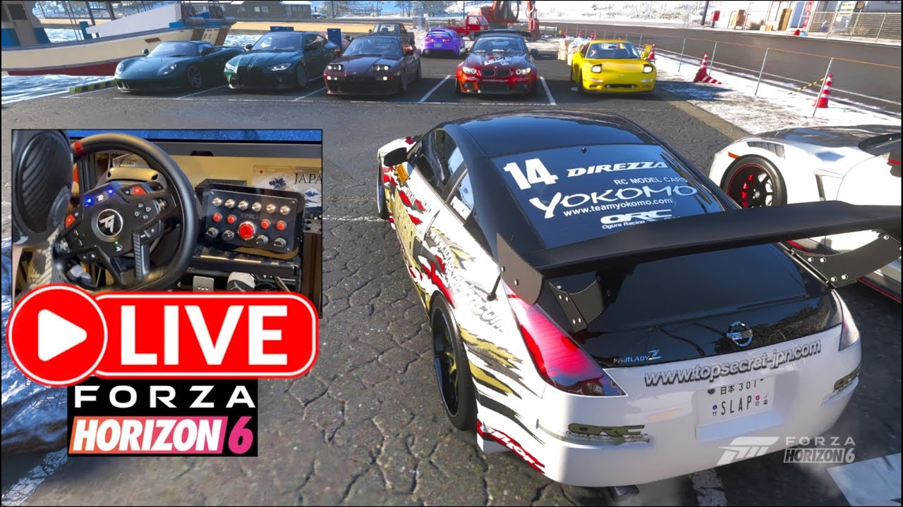 LIVE Forza Horizon 6 STREAM Open Convoy JOIN UP