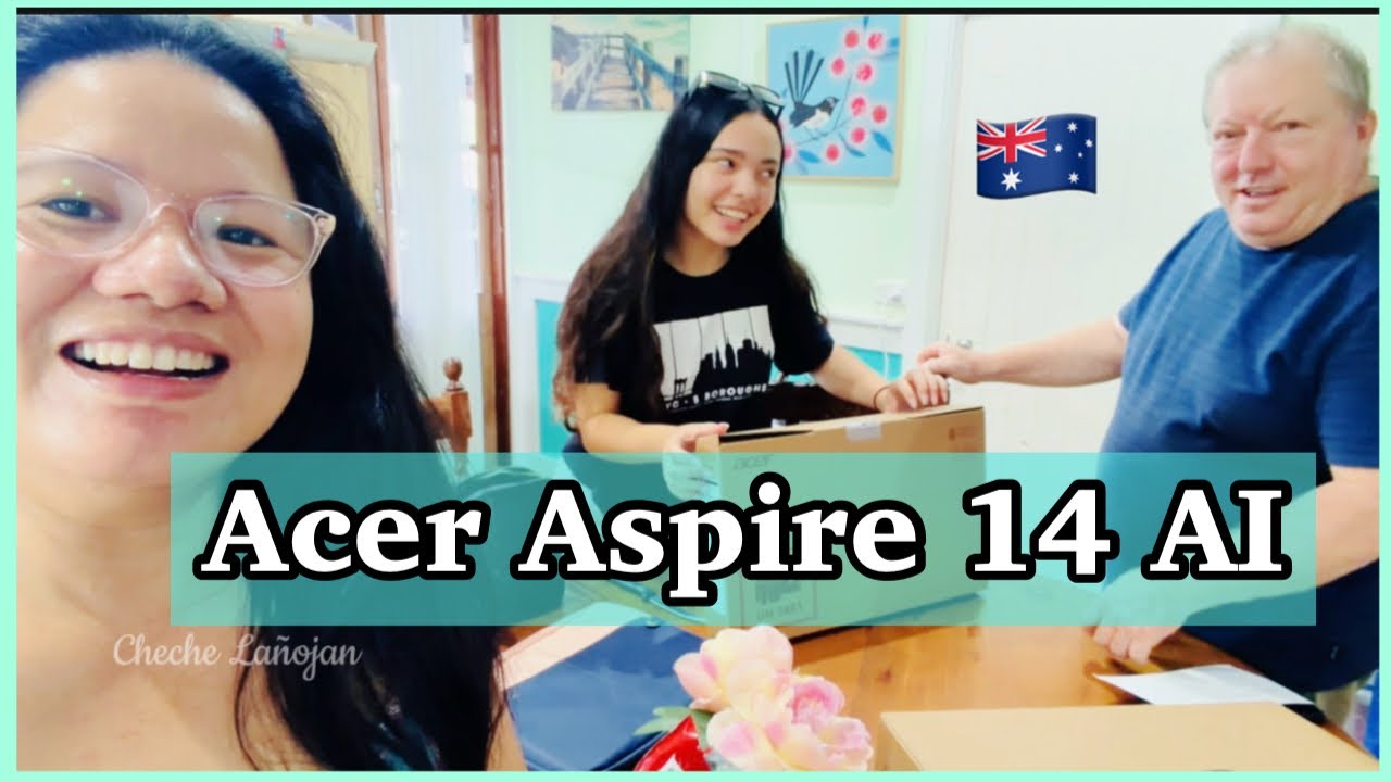 Our way to lose weight + unboxing new Acer Aspire 14 AI laptop/mini vlog//Cheche Lañojan 