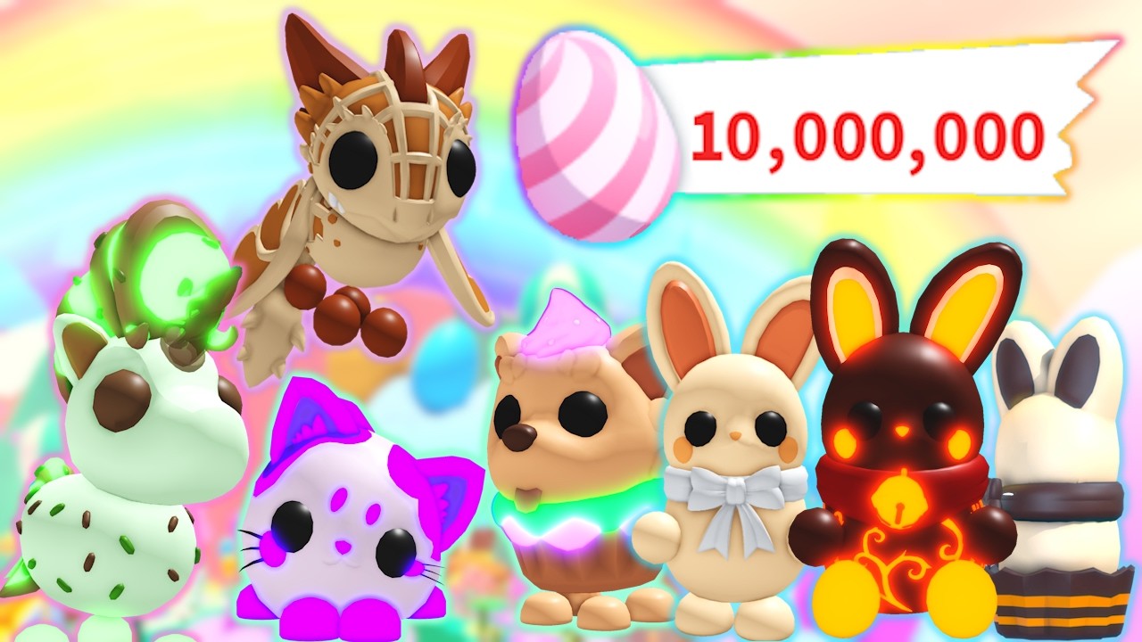 10 MILLION Candy Egg Shopping Spree! | Sugarfest Adopt Me Roblox | Riivv3r