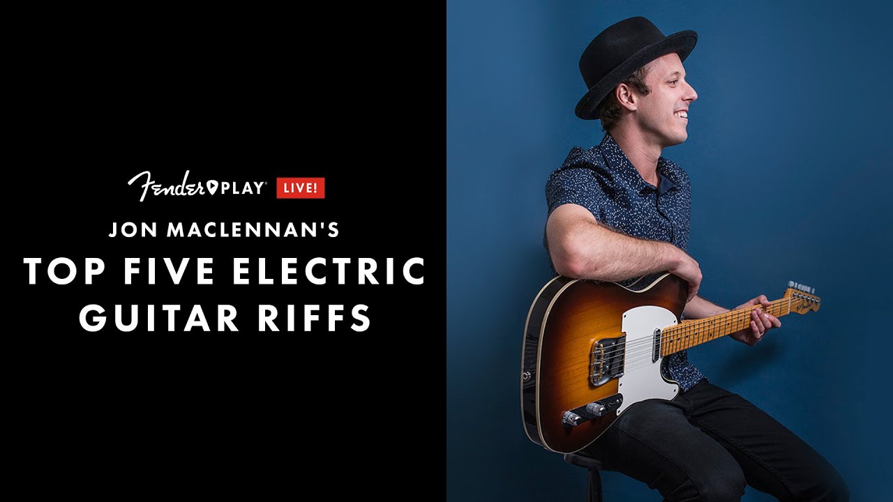 Пять лучших риффов для электрогитары | Fender Play LIVE | Fender