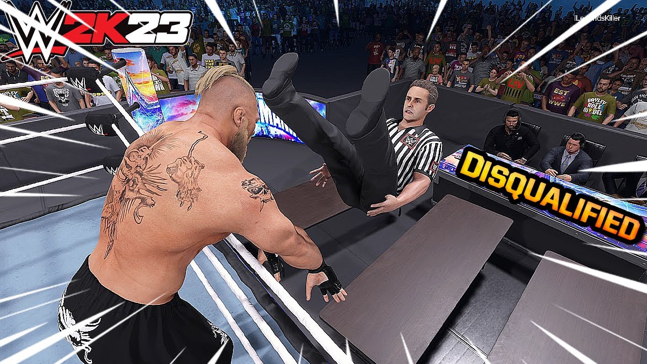 20 Fun Ways To Get DISQUALIFIED! - WWE 2K23