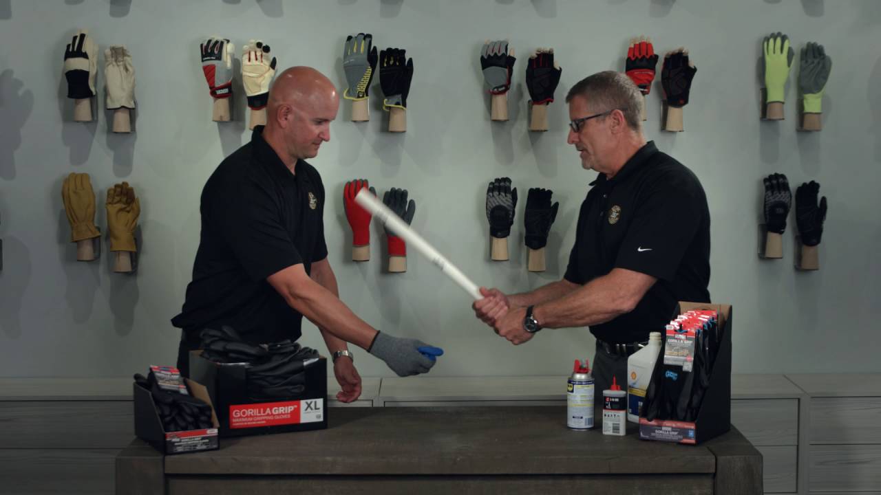 Grease Monkey Gorilla Grip Gloves - Product Demonstration