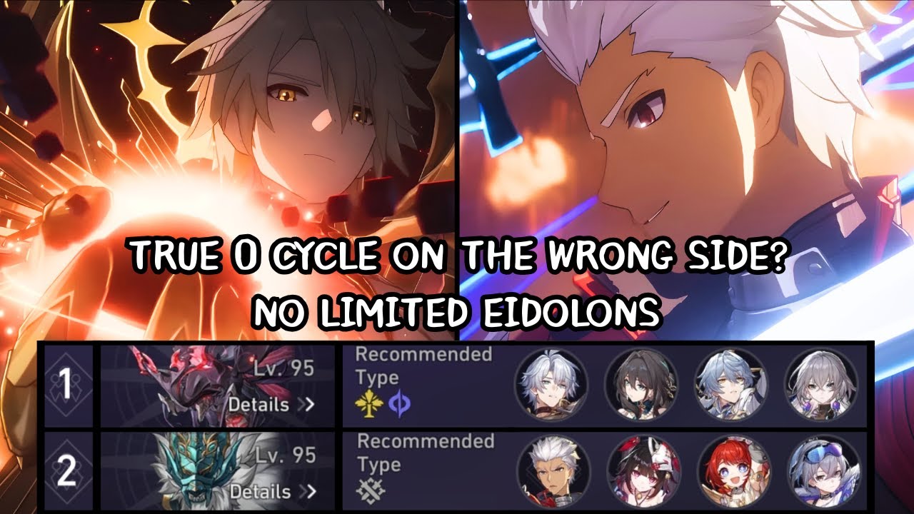 True 0 Cycle, but the DPSes are on the WRONG side? | Phainon & Archer 0 Cycles | No Limited Eidolons