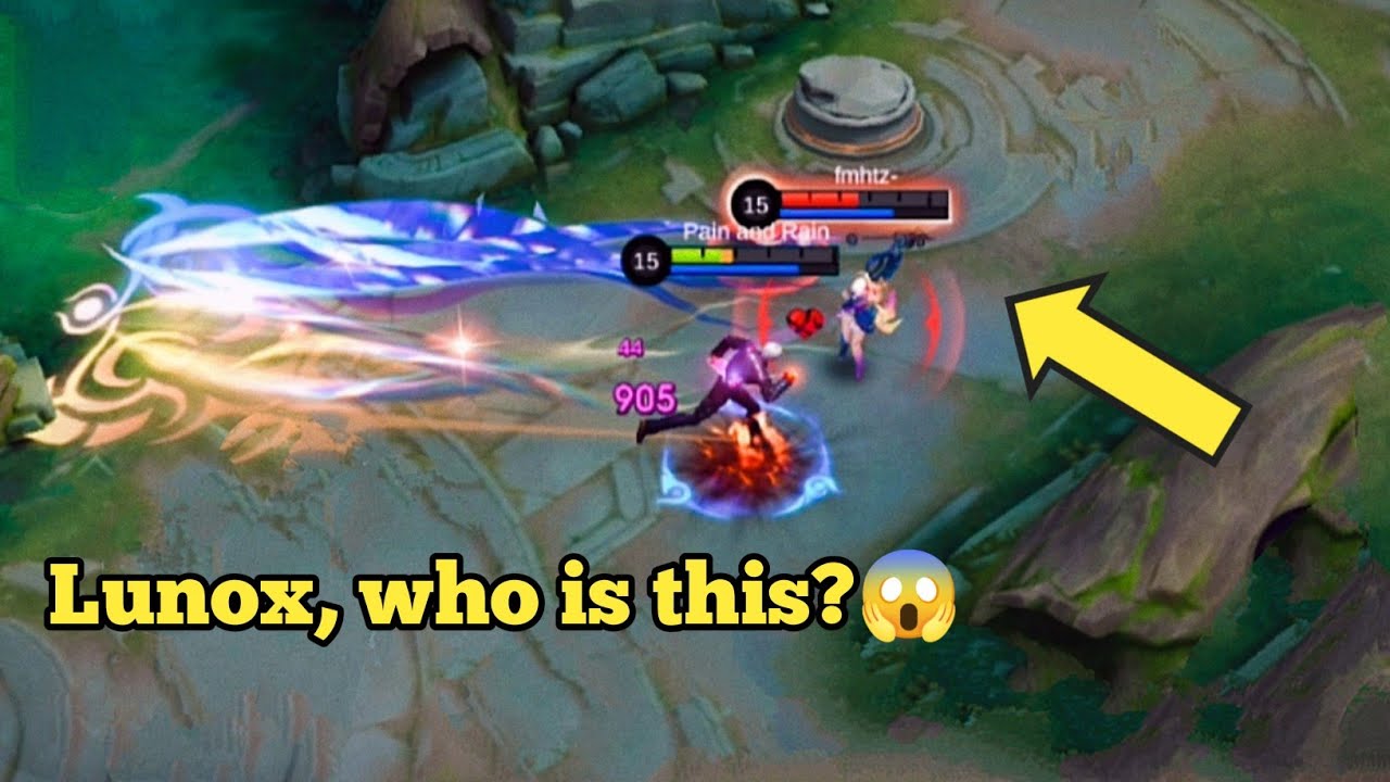 GUSION MEETS THE EXPERT LUNOX - mobile legends