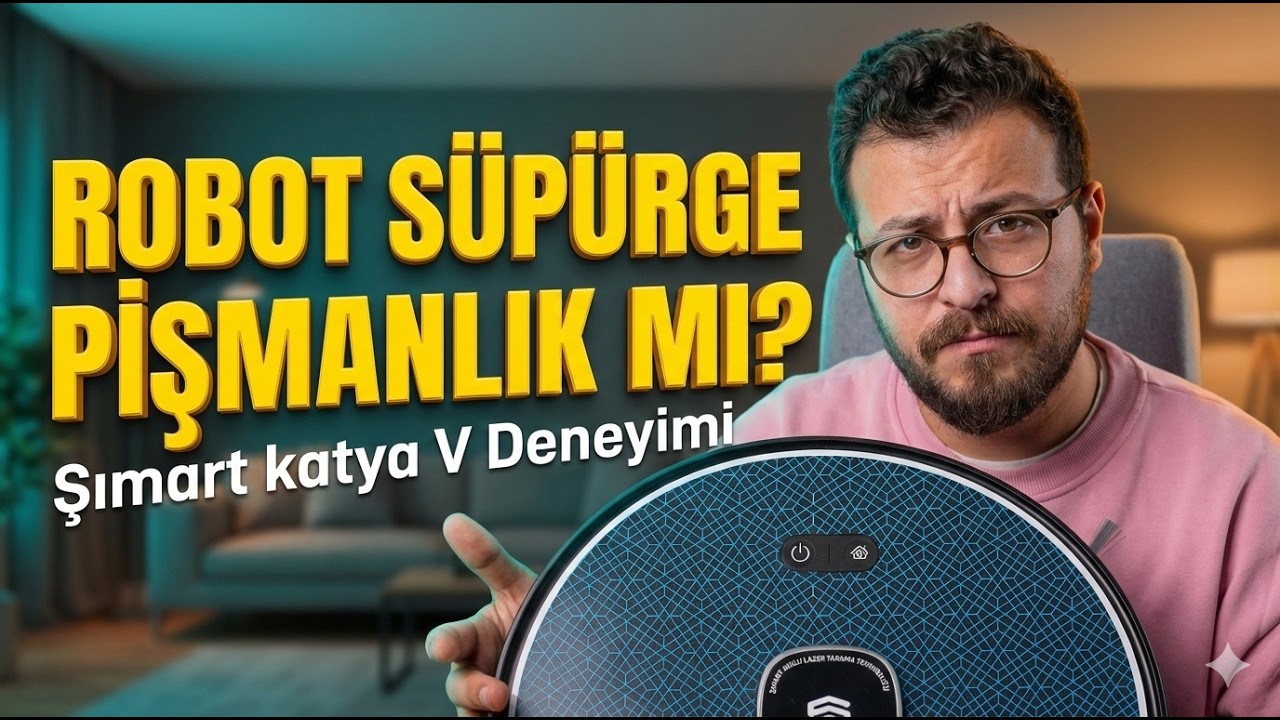 Şımart katya V (ROBOT SÜPÜRGE PİŞMANLIK MI?)