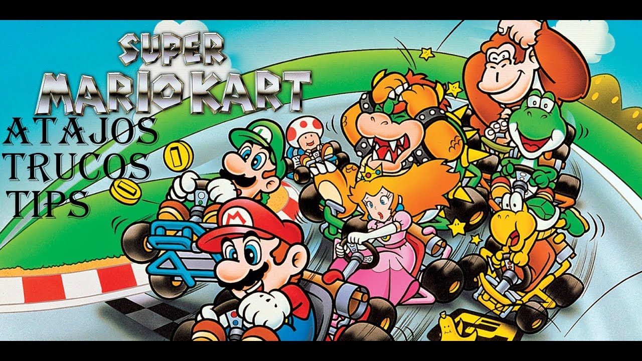 Super Mario Kart / Mis trucos, tips, y atajos / Super Nintendo